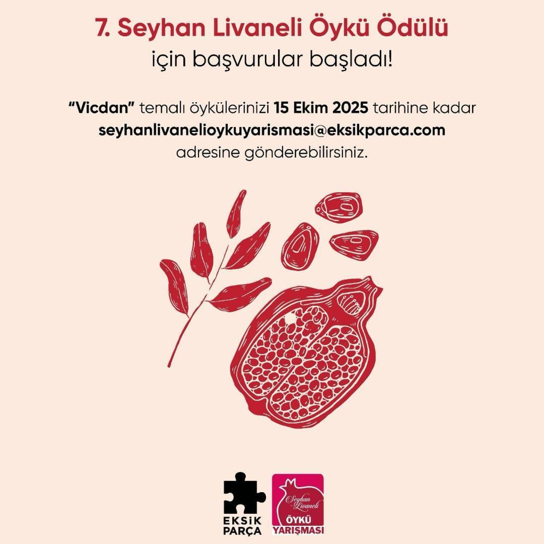 2026 Seyhan Livaneli Öykü Yarışması İçin Başvurular Başladı!