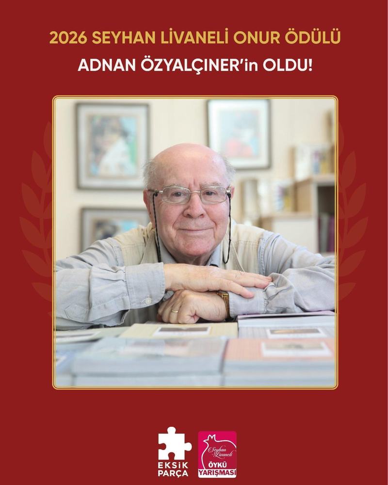 Seyhan Livaneli Öykü Ödülü Töreni 14 Nisan'da Kadıköy'de